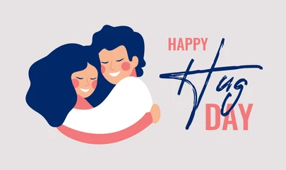 Happy Hug Day Card 2025 – Free images, Photo download