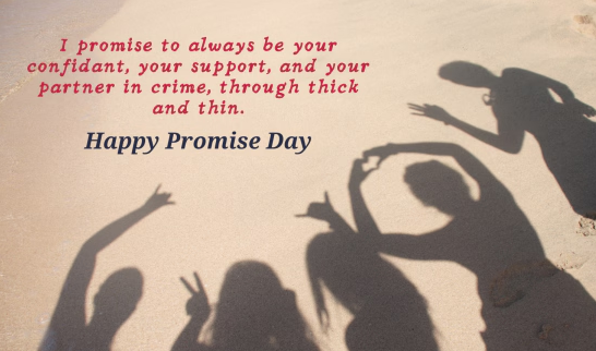 Happy Promise Day for Best Friend 2025