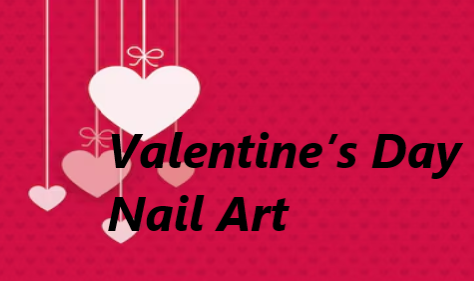 USA Valentine’s Day Nail Art 2025